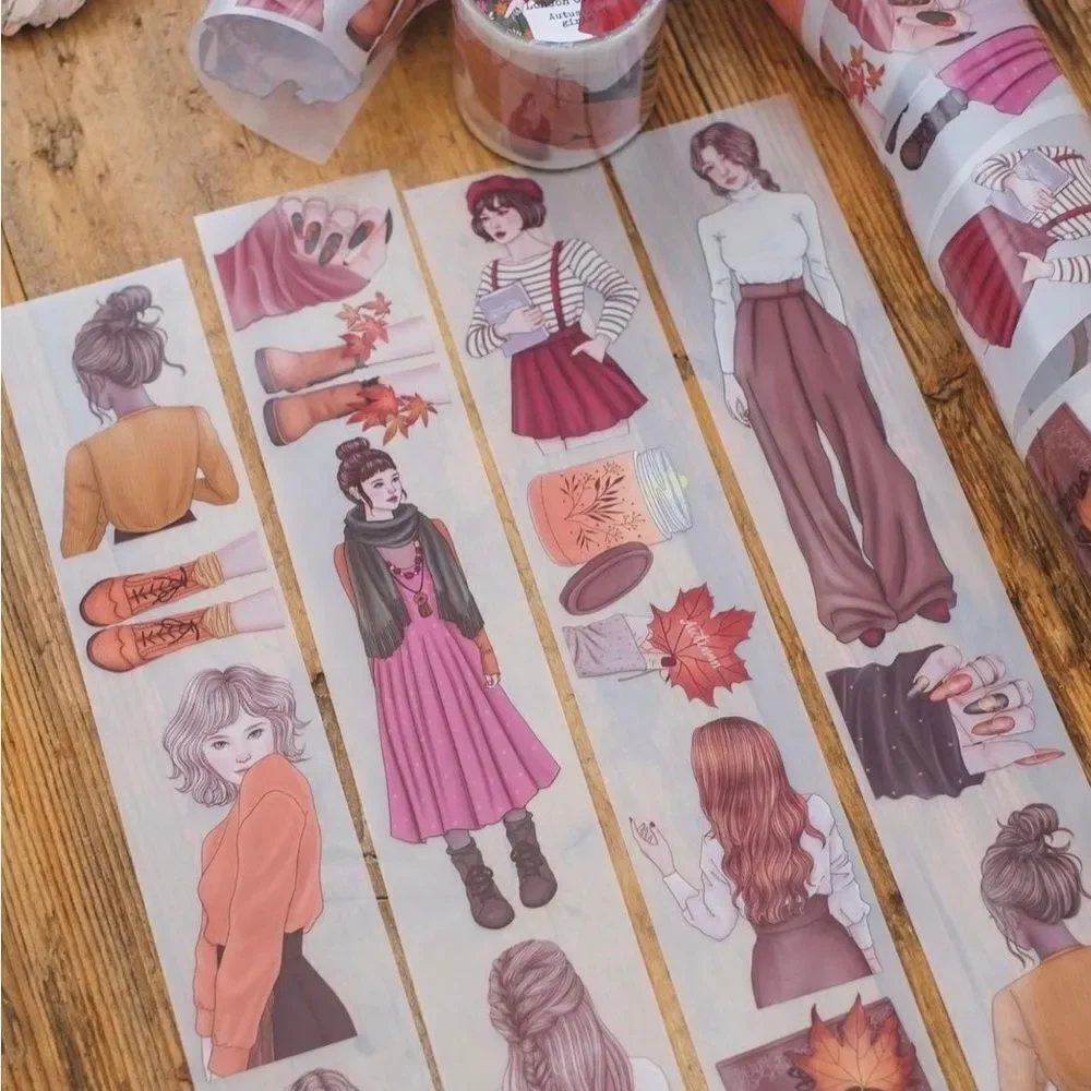 London Gifties Autumnal Girls Washi Tape